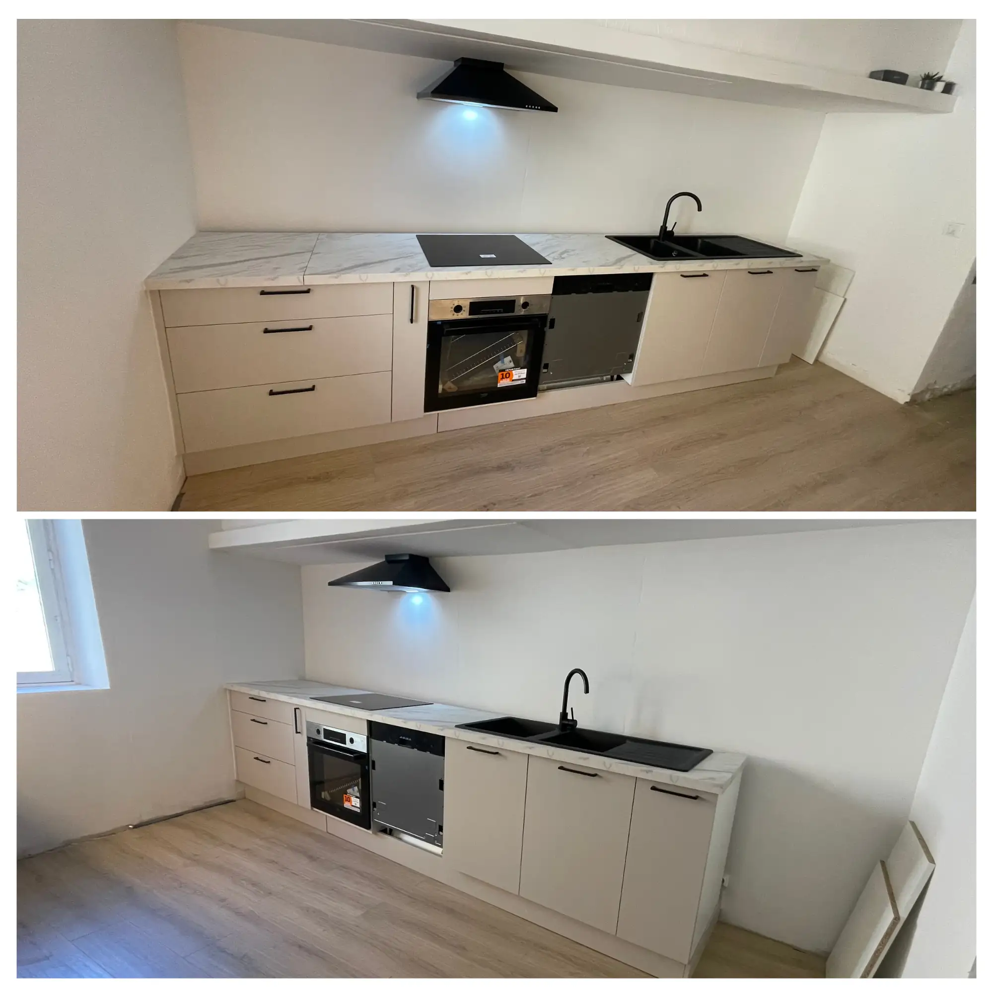 cuisine design blanche